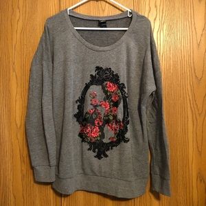 Torrid 1x Beauty and the Beast sweatshirt